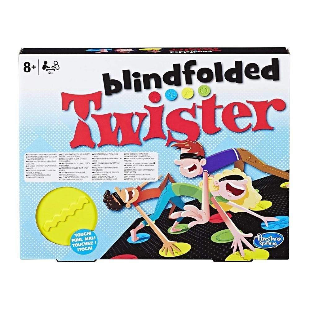 Twister bekötött szemmel társasjáték