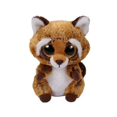 TY Plüss Beanie Boos, 15 cm - Rusty mosómedve