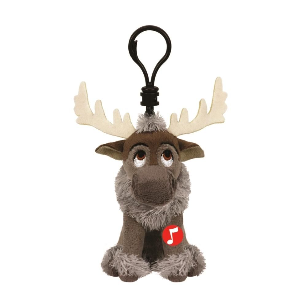 TY Plüss Clip Disney Jégvarázs, 8,5 cm - Sven rénszarvas