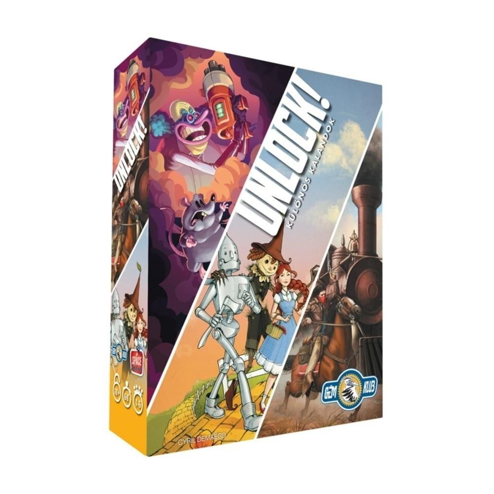 Unlock 3 - Különös kalandok társasjáték