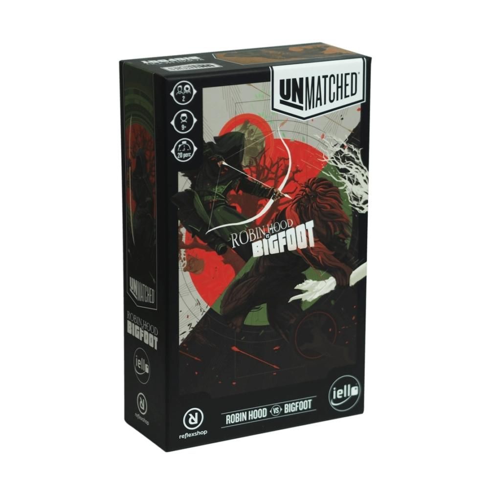 Unmatched: Robin Hood vs. Bigfoot társasjáték
