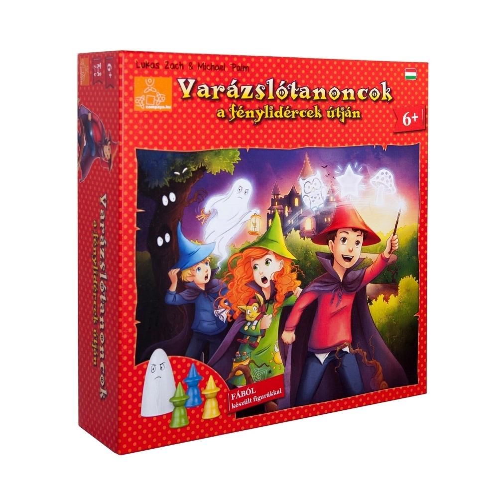 Varázslótanoncok a fénylidércek útján társasjáték