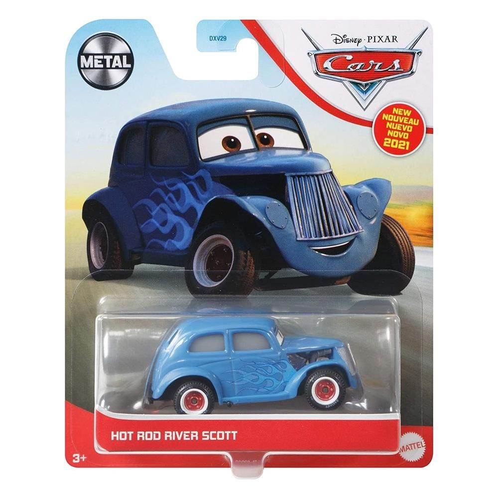 Verdák 3 kisautó - Hot Rod River Scott (DXV29/GCC62)