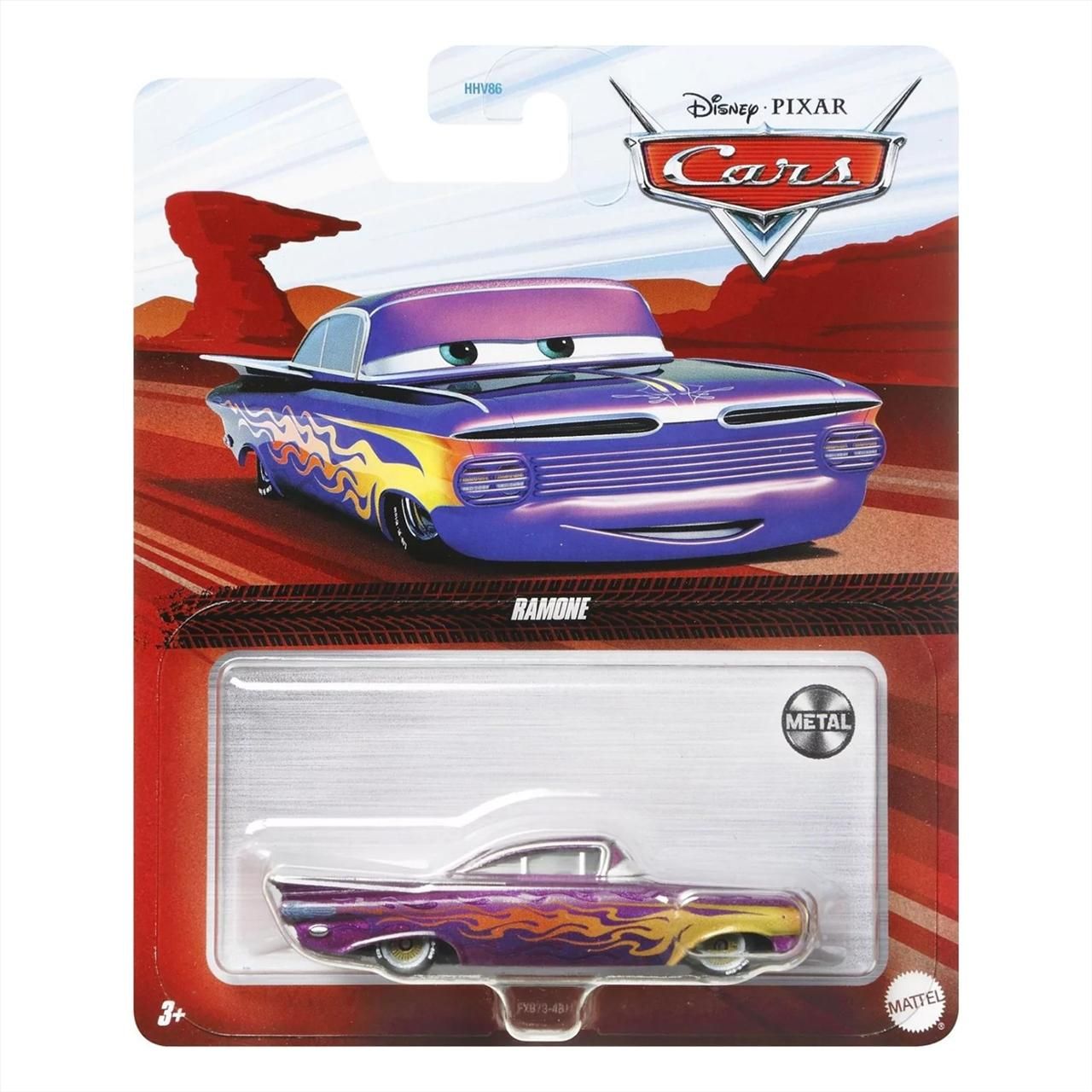 Verdák 3 kisautó - Ramone, lila (DXV29/FXB73)