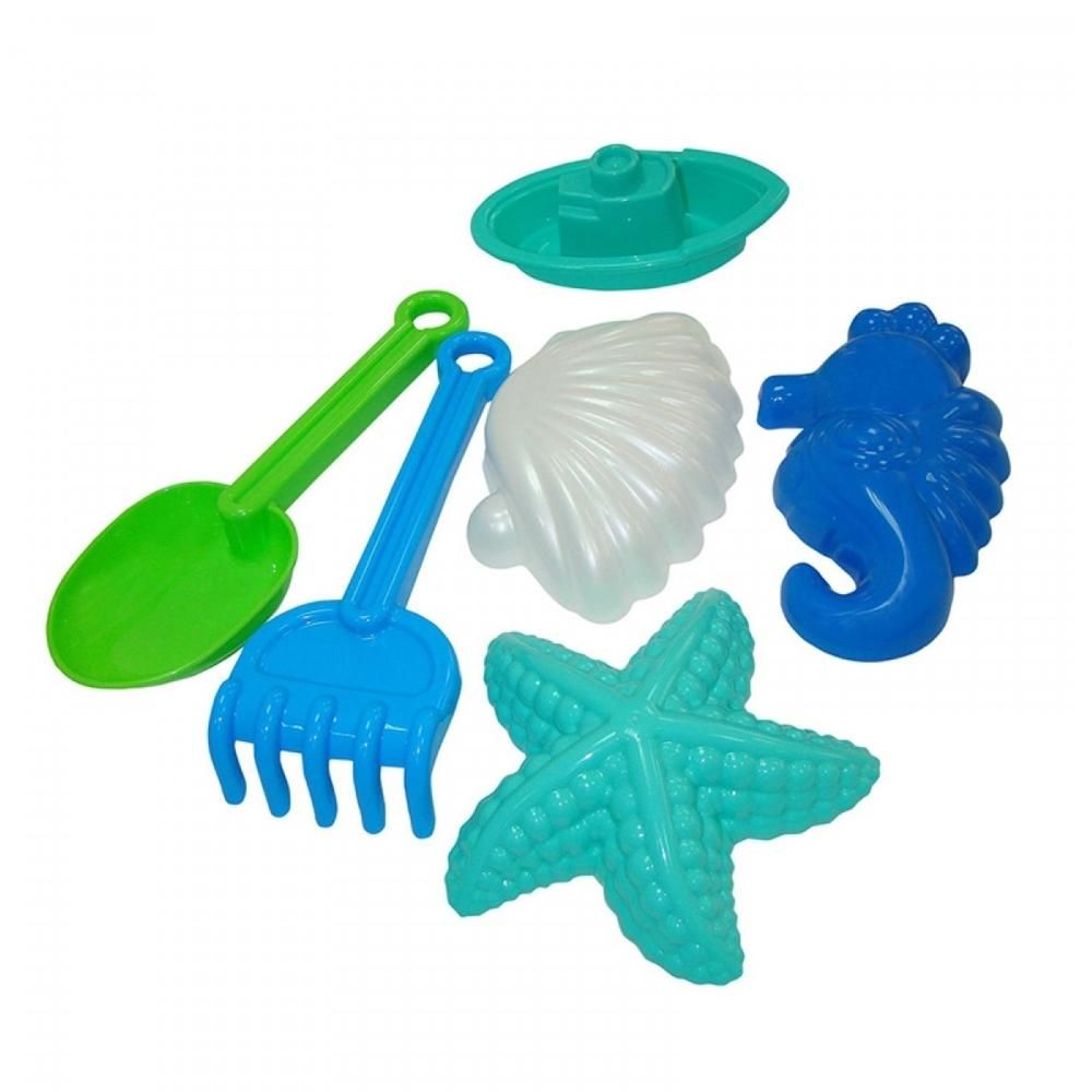 Wader Homokozóforma 6 db-os szett (többféle)