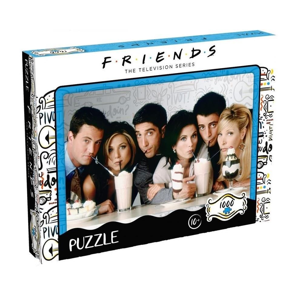 Winning Moves Puzzle 1000db - Jóbarátok - Friends Milkshake