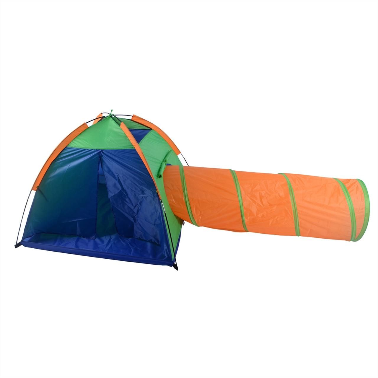Wonderland Sátor és színes alagút (kék, zöld, narancssárga)
