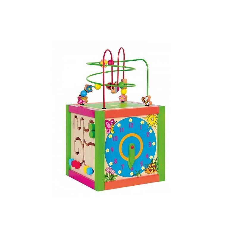 Woody Színes oktató kocka