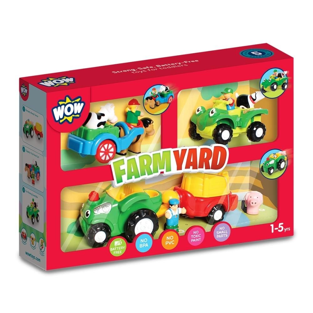 WOW Játékszett 3 az 1-ben - tanyasi udvar