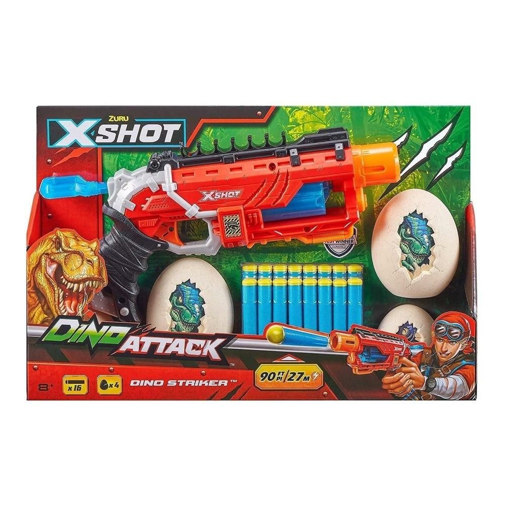 X-Shot Dino Attack Dino Striker szivacslövő fegyver