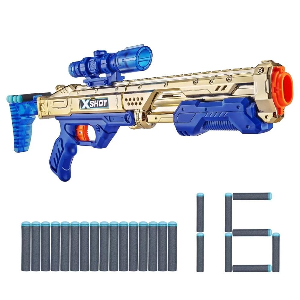 X-Shot Excel Golden Hawk Eye szivacslövő fegyver