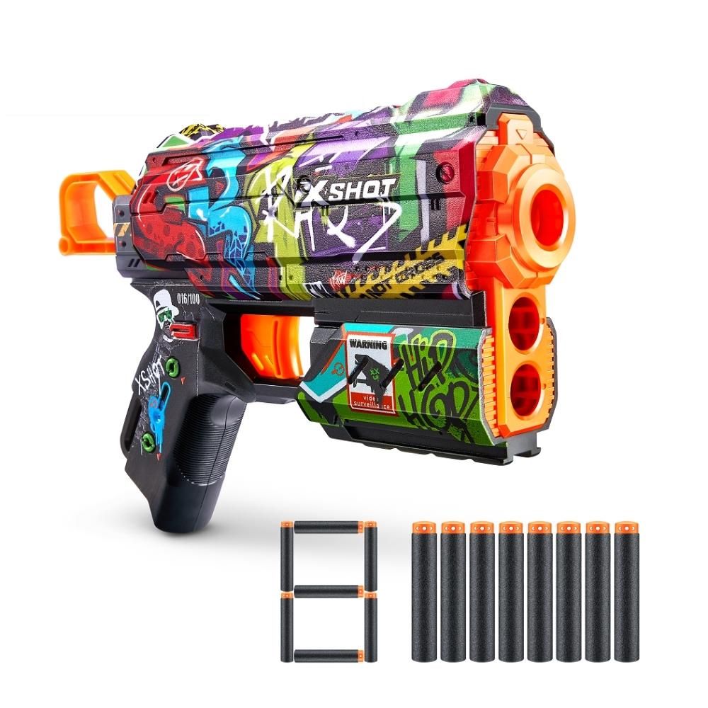 X-Shot Excel Skins Flux szivacslövő fegyver (többféle)