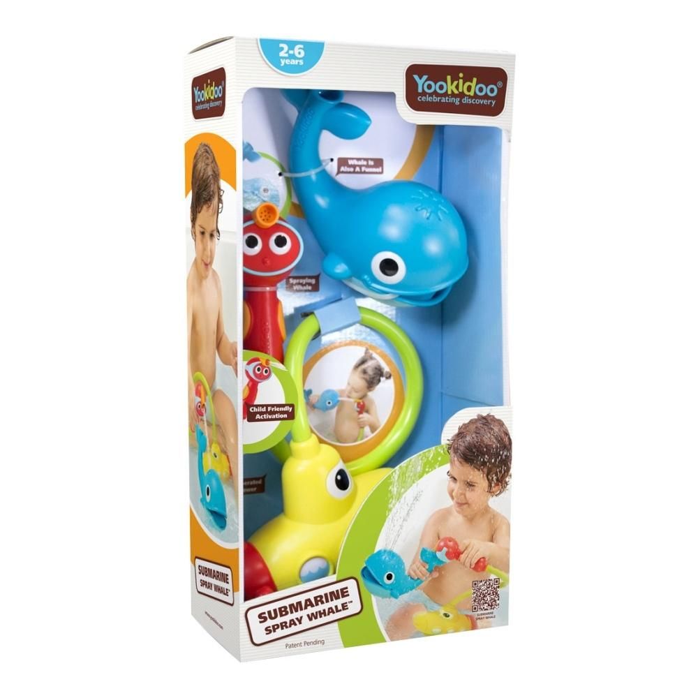 Yookidoo Bálnás zuhanyállomás fürdőjáték