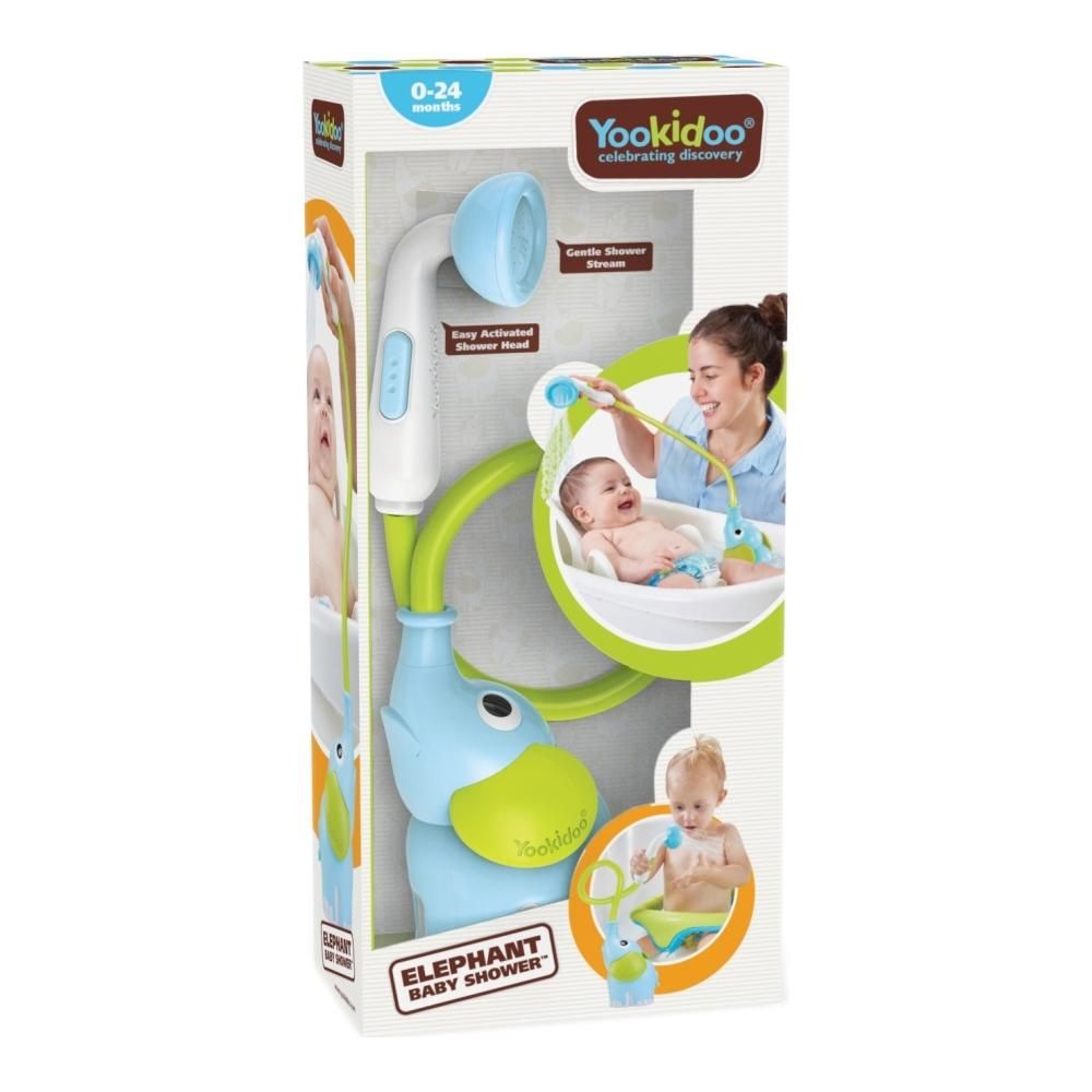 Yookidoo Elefánt bébi zuhany, fiús