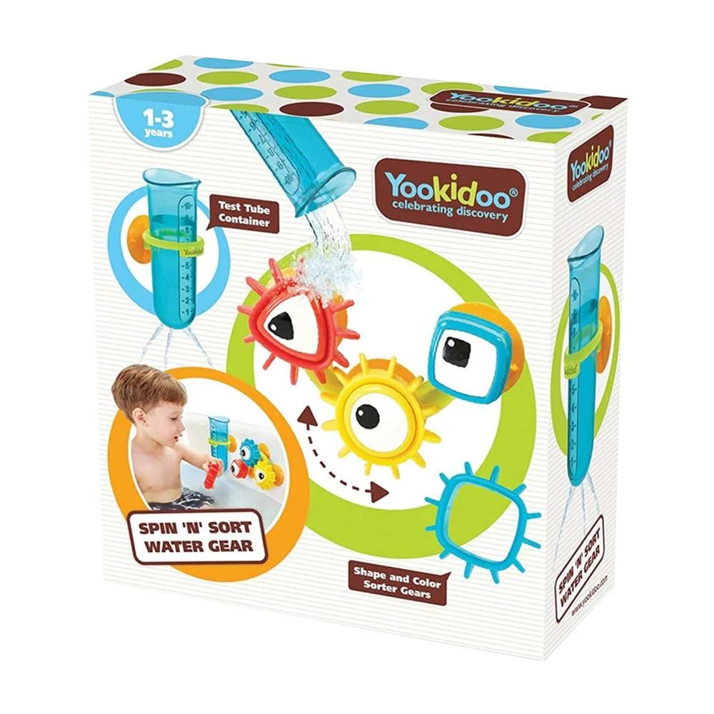 Yookidoo Fogaskerék készlet fürdőjáték