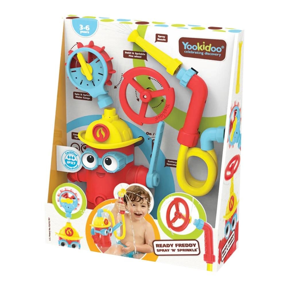 Yookidoo Freddy tűzoltó állomása fürdőjáték