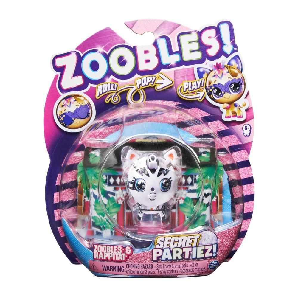 Zoobles Secret Partiez állatka 1-es csomag (többféle)