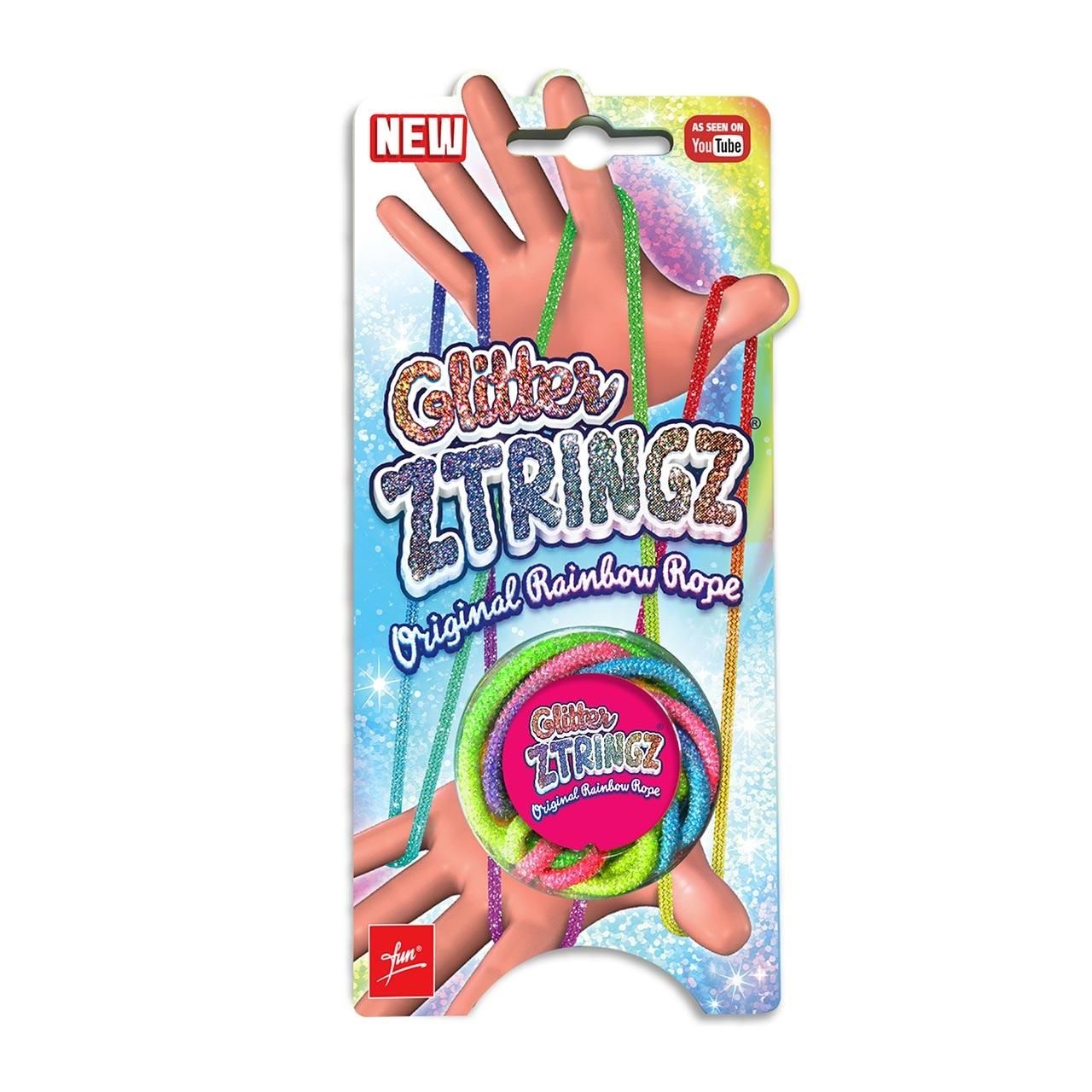 Ztringz Glitteres szivárvány fonal