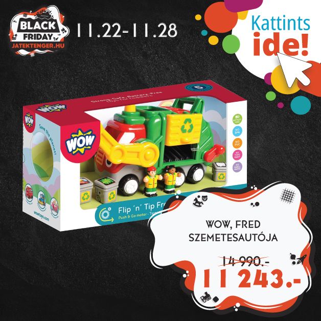 WOW FRED SZEMETESAUTÓJA