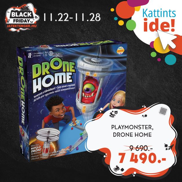 DRONE HOME TÁRSASJÁTÉK