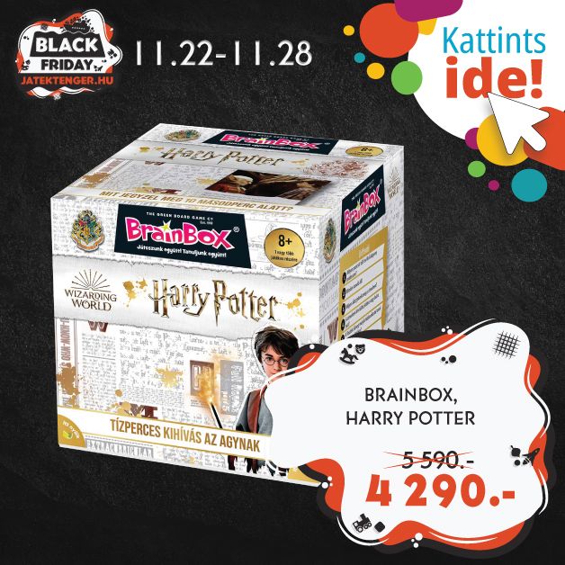 BRAINBOX HARRY POTTER TÁRSASJÁTÉK