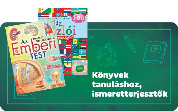 Tankönyvek, segédkönyvek, ismeretterjesztők a Játéktenger webáruházban Könyvek tanuláshoz, segédkönyvek, ismeretterjesztők a Játéktenger webáruházban