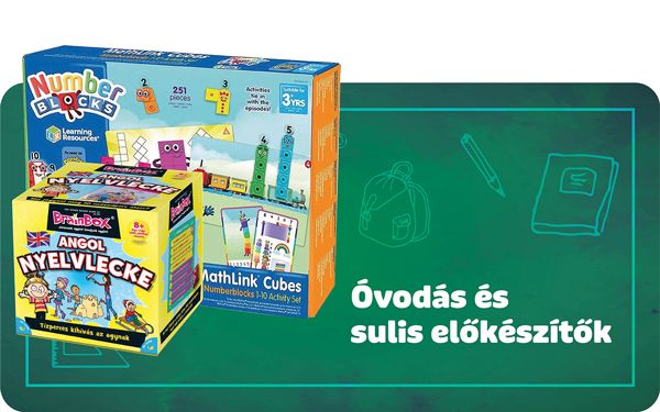 Óvodás, sulis előkszítők a Játéktenger webáruházban Óvodás, sulis előkszítők a Játéktenger webáruházban